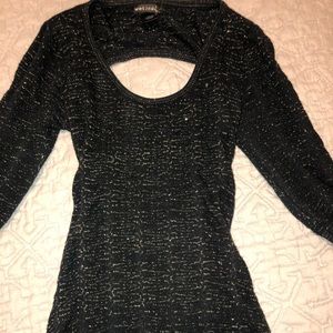 Wet seal tight black dress